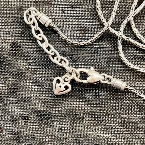 Brighton retired “Love is a Heart Beat” necklace. - Picture 3 of 4